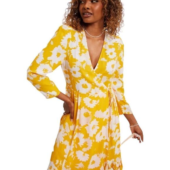 SAMSØE SAMSØE JANINE DRESS in Sunflower NWT Size Medium - Picture 3 of 8